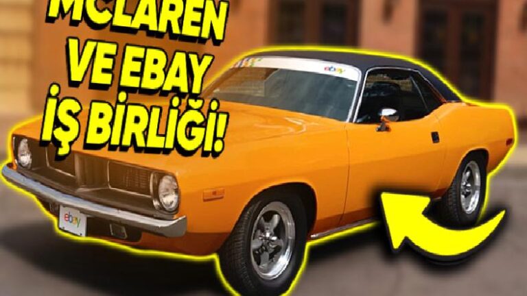 McLaren ve eBay, 1973 Plymouth Barracuda’yı Modifiye Ettiler (Görmek İçin Bile Binlerce Kilometre Yol Kat Etmeniz Gerek)