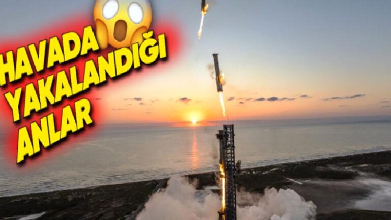 SpaceX’in Havada Gökdelen Büyüklüğünde Roket Yakaladığı Starship Fırlatmasının Ağzınızı Açık Bırakacak Yeni Görüntüleri Paylaşıldı [Video]