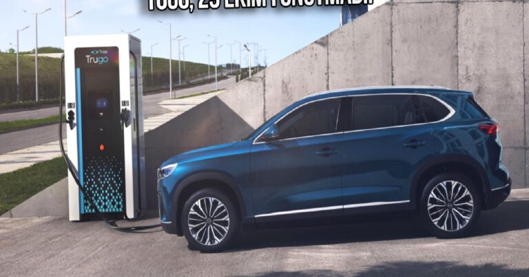 Togg Trugo’dan 29 Ekim’e özel bedelsiz şarj fırsatı!