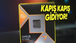 AMD’nin Ryzen 7 9800X3D İşlemcisi Âdeta Yok Satıyor (Satıcılarda Stok Kalmamış Durumda)
