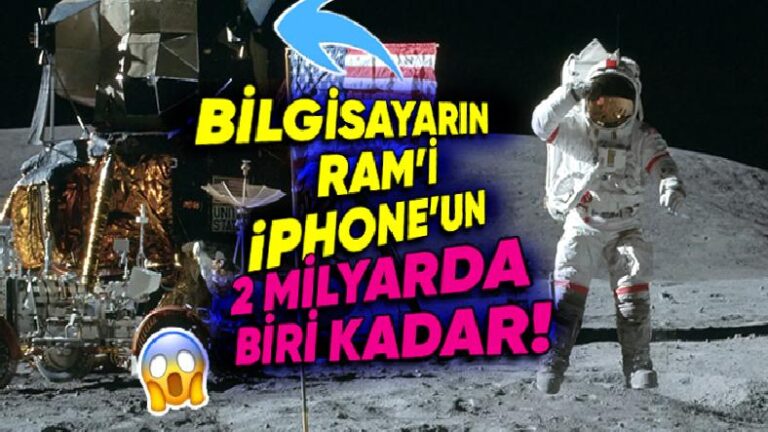 Apollo 11, iPhone’un 2 Milyarda Biri Kadar RAM’le Ay’a Seyahat Yapmayı Nasıl Başardı?