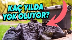 Bir Plastik Poşetin Tabiatta Ne Kadar Sürede Çözündüğünü Öğrenince Bez Çantalara Keskin Bir Geçiş Yapacaksınız!