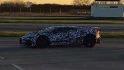 Bugatti Tourbillon, Kamuflajlar İçinde Görüntülendi: V-16 Motorunun Kükremesini Dinleyin!