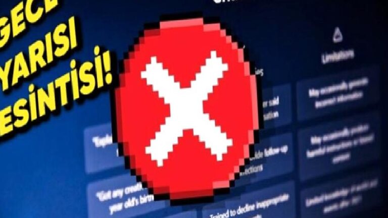ChatGPT’de Gece Yarısı Yaşanan Kesinti ile Binlerce Kullanıcının Sorun Yaşadığı Ortaya Çıktı