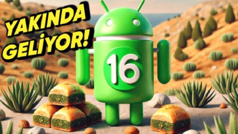 Google, Kod İsmi Baklava Olan Android 16’nın Çıkış Tarihini Erkene Çektiğini Açıkladı!