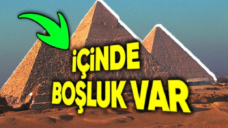 Mısır Piramitlerinin İçindeki Büyük Gizemli Boşluğun Nedeni Ne Olabilir? (Uzaylılar Değil)