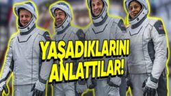 NASA Astronotları Uzayda 8 Ay Geçirmelerinin Akabinde Yaşadıkları Tuhaf Tecrübeleri Anlattı (Kalem Tutmak Bile Garip Geliyormuş)