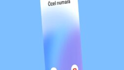 Özel numara nasıl yapılır?
