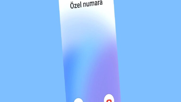 Özel numara nasıl yapılır?