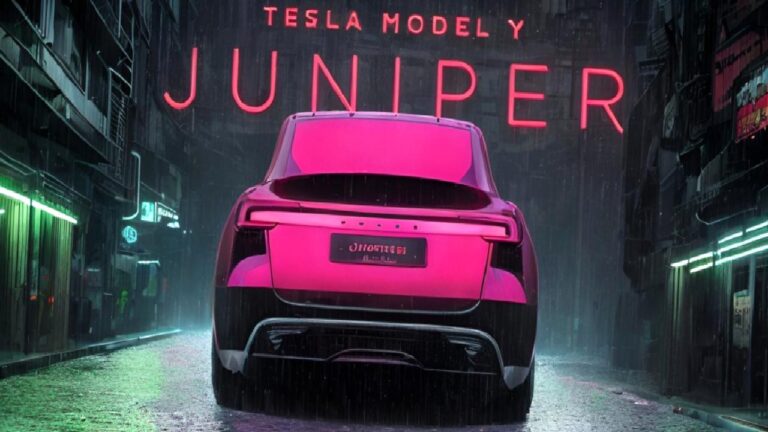 Tesla Model Y Juniper bu kere bir görüntüde ortaya çıktı!