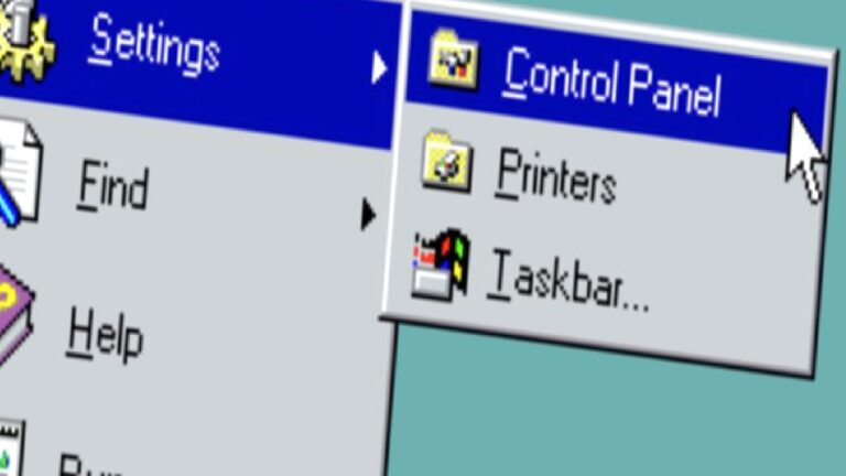 Windows Kontrol Masası hakkında, geçmişten gelen şaşırtan gerçek