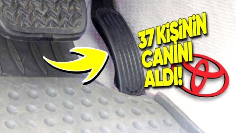 Bir Paspas Yüzünden 37 Kişinin Hayatını Kaybettiği Toyota Skandalı: 12 Milyon Aracı Toplatmışlar!