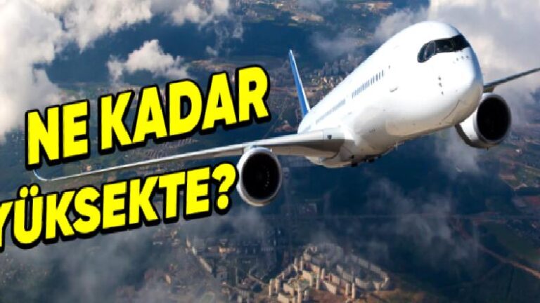 Bir Uçak En Fazla Kaç Metre Yüksekliğe Ulaşabilir? (Kemerlerinizi Daha Sıkı Bağlamak İsteyebilirsiniz!)