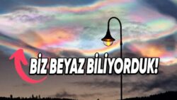 Birtakım Vakitler Bulutlar Neden Tıpkı Bir Gökkuşağı aynıi Rengarenk Olur? Biz Onları Yalnızca Beyaz Biliyorduk!