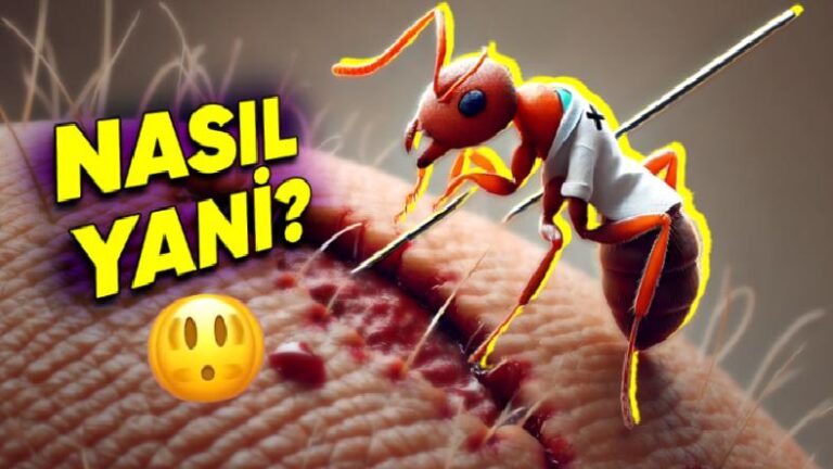 Eski Çağlarda İnsanlar Yaralarını Tedavi Etmek İçin Nasıl Karıncalara Dikiş Attırıyordu? (Şaka Değil Gerçek!)