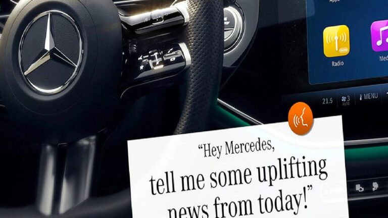 Hey Mercedes! Mercedes’iniz artık insansı sohbet edebilecek