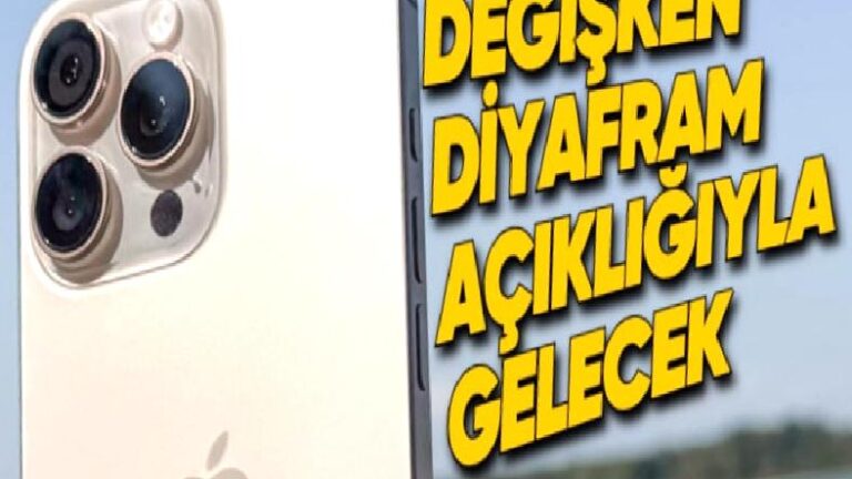 iPhone 18 Pro, Profesyonel Kameralarda Yer Alan Bir Bilhassa Gelecek! (iPhone’larda Bir İlk)