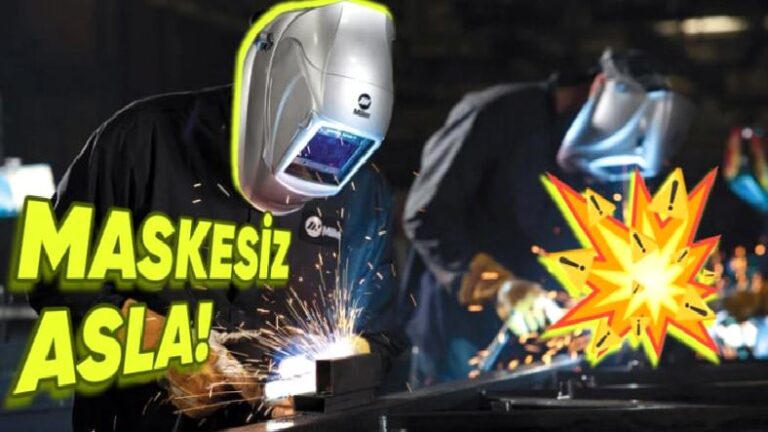 Kaynak Yapılırken Neden Çıplak Gözle Bakılmaz ve Özel Hami Ekipman Kullanılır? Önemli Ziyanları Var!