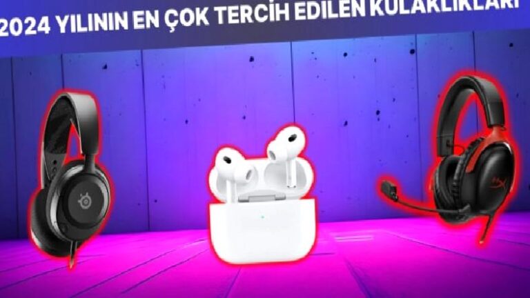 Oyun ve Müzik Tutkunlarının 2024 Yılı Boyunca En Çok Tercih Ettiği Kulaklıklar