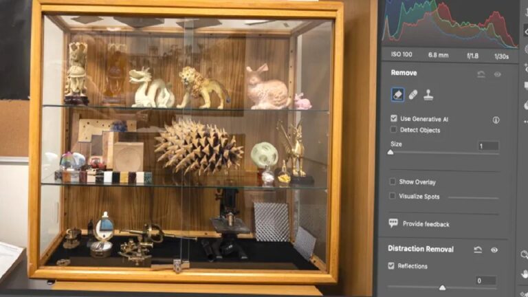 Photoshop, artık cam yansımalarını da temizleyecek
