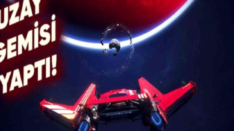 Porsche, Yeni Bir Oyun İçin Özel Uzay Gemisi Tasarladı! (Her Masada da Varım Diyor Sanki)