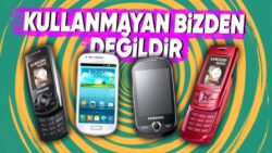 Samsung’un Bir Dönem Elimizden Düşmeyen Efsane Telefonlarını Görünce Gözyaşınız “Pıt” Edebilir…