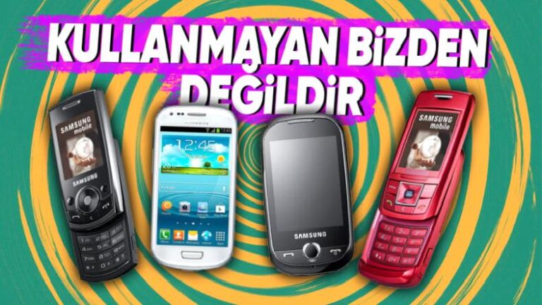 Samsung’un Bir Dönem Elimizden Düşmeyen Efsane Telefonlarını Görünce Gözyaşınız “Pıt” Edebilir…