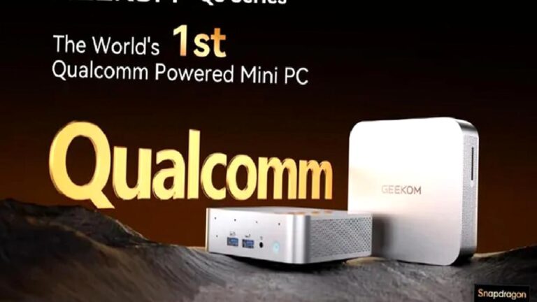 Snapdragon tabanlı dünyanın ilk küçük PC’si ortaya çıktı