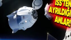 SpaceX’in Dragon Kapsülünün Uzay İstasyonundan Dünya’ya Dönüşünü Gösteren Video: Hayran Kalacaksınız!