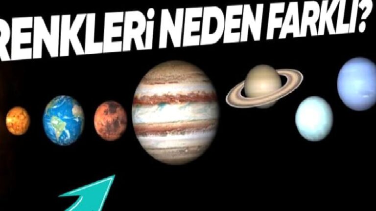 Tüm Gezegenlerin Renkleri Neden Birbirinden Bu Kadar Farklı?