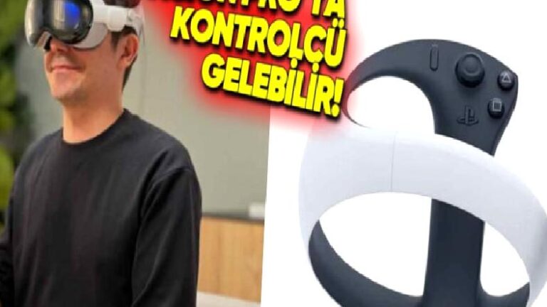 Vision Pro, Yeterlice Oyun Seti Olma Yolunda İlerliyor! Yakında PlayStation VR2 Denetimcileri Gelebilir