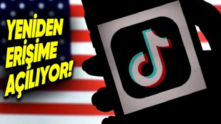 ABD’de Yasaklanan TikTok, Daha 1 Gün Olmadan Yeniden Erişime Açılıyor!