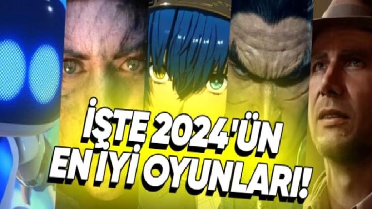 İnceleme Puanına Göre 2024’ün En İyi 20 Oyunu Belirlendi: İlk Sıra Şaşırtabilir!