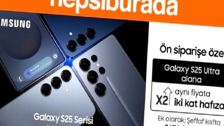 Samsung Galaxy S25 Serisi Lansmana Özel Fırsatlarla Hepsiburada’da