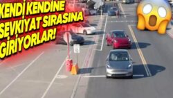 Tesla Arabaların Kendi Kendine Fabrikadan Çıkıp Sevkiyat Sırasına Girdiği Video Gündem Oldu[Video]