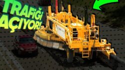 Trafikte Yanlayarak Gidiyor Görünen Bu Kamyona Araç Nasıl Oluyor da Yolu Bir ‘Fermuar’ gibi Açabiliyor?