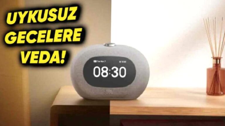 Uykusuz Gecelere Son: JBL’den Uyku Sisteminizi Güzelleştirecek Orijinal Bir Çalar Saat Geldi