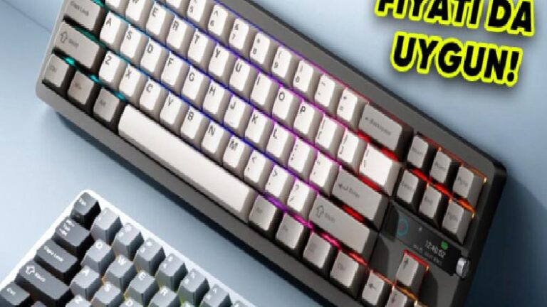 Xiaomi, Işıklı Mışıklı Mekanik Klavyesini Duyurdu: MK71 Pro