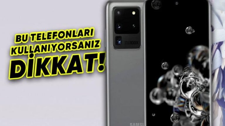 2025 Yılında Yazılım Dayanağı Kesilecek Samsung Telefonlar Belirlendi