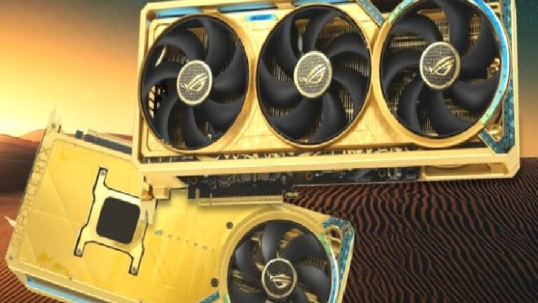 ASUS Altın Kaplama RTX 5090’ı Tanıttı (Sanki Yepyenisi Gereğince Pahalı Değilmişi…)