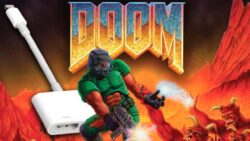 Bunun Bi’ Tık Üstü Ütü Aslında: DOOM, Şu Anda de Apple’ın Dönüştürücü Kablosunda Çalıştırıldı [Video]