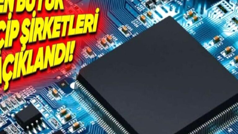 Dünyanın En Büyük Çip Üreticileri Belirlendi: Zirvede ne Intel ne NVIDIA var!