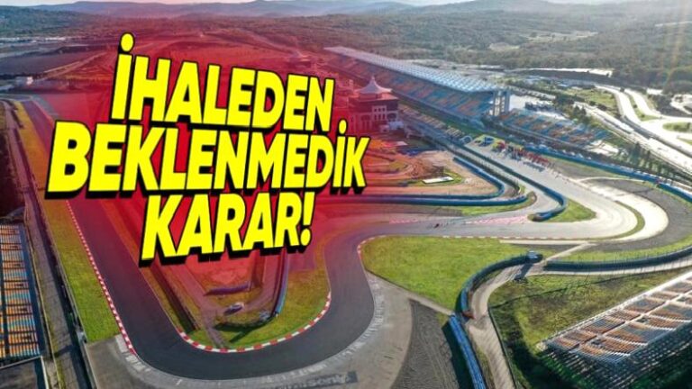 Formula 1 Pisti İhalesi İptal Edildi (Uzun Bir Süre Daha F1’i İstanbul’a Getiremeyizi…)