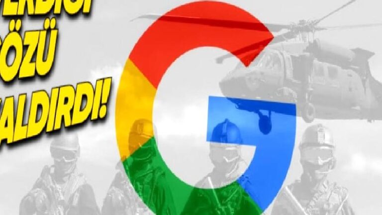 Google, Yapay Zekâyı Askerî Emeller İçin Kullanmayacağı Sözünü, Sessizce Sitesinden Kaldırdı