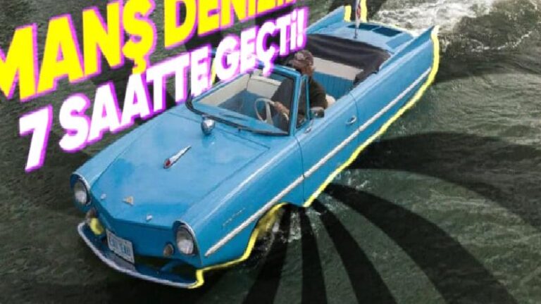 Hem Karada Hem de Suda Gidebilen Amphicar Neden İstenilen Muvaffakiyete Ulaşamadı? (Kullanmak İçin Tekne Ehliyeti Gerekiyordu)