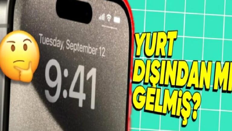 iPhone’unuzun Yurt Dışından Gelip Gelmediğini Nasıl Anlayabilirsiniz?