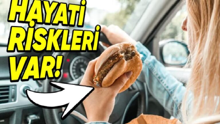 Otomobilde Neden Asla Bir Şeyler Yememelisiniz? Keşke Tek Sorun Otomobilin Kirlenmesi Olsaydı!
