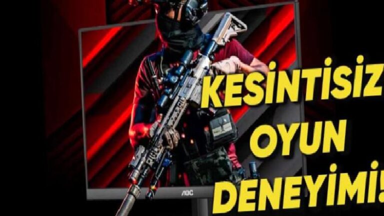 Yeni AOC Oyuncu Monitörü Tanıtıldı: İşte Tüm Merak Edilenler