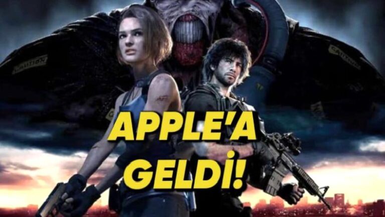 Apple Kullanıcılarına Müjde: Tansiyon Dolu Macera Oyunu Resident Evil 3 Geldi!