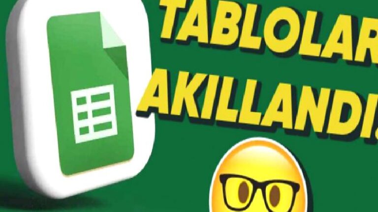 Google E-Tablolar’a Yapay Zekâ Dayanaklı Tahlil Özelliği Geldi: Artık Çok Daha Hızlı!